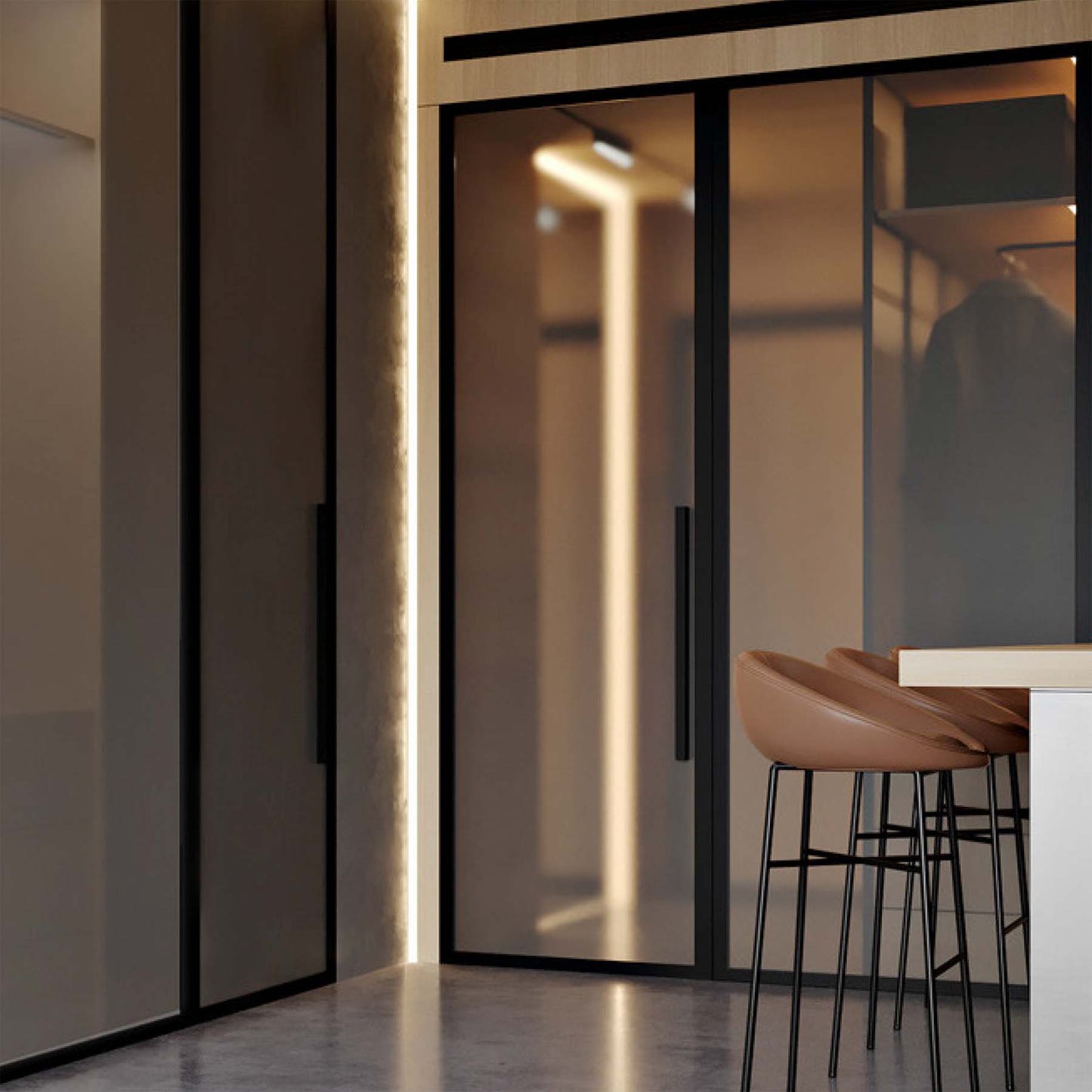 Plaster-In Trimless Recessed LED Aluminium Profile 46x24.38mm (127)