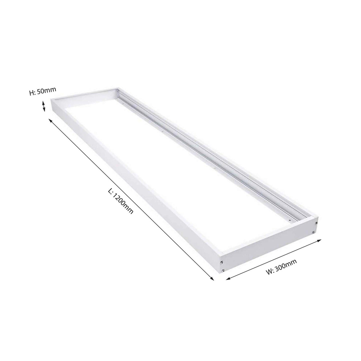 Heavy Duty Surface Mounting Frame Kit For 600x600mm, 600x1200mm, 1200x300mm LED Panel Light