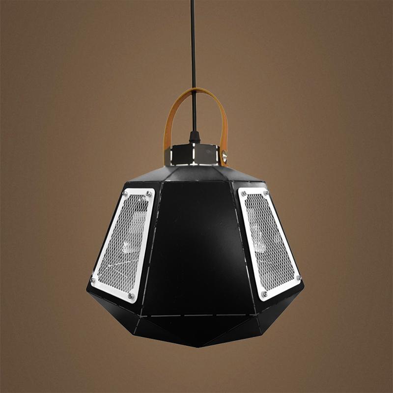 Black & White Cage (PD-BX) Pendant Light