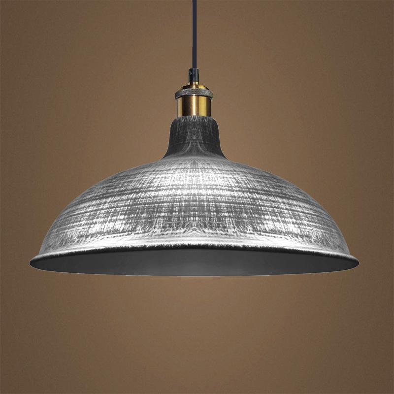 Curved Brushed Grey (PD-M2) Pendant Light