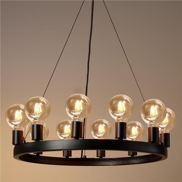 G80 Vintage Style Dimmable B22 8W LED Filament Globe Light Bulb