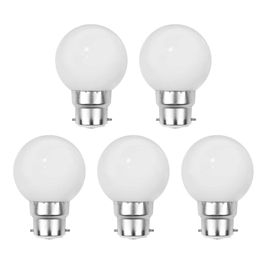 3W B22 Bayonet Festoon LED Coloured Bulb White