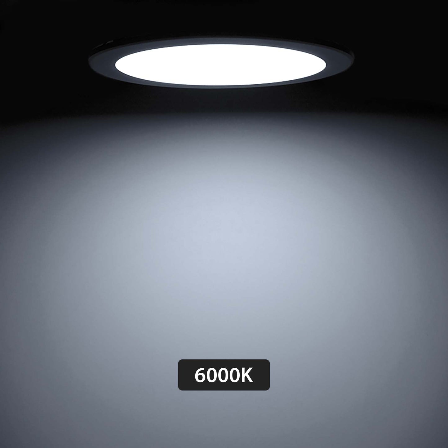 Recessed Round LED Slim Panel Light