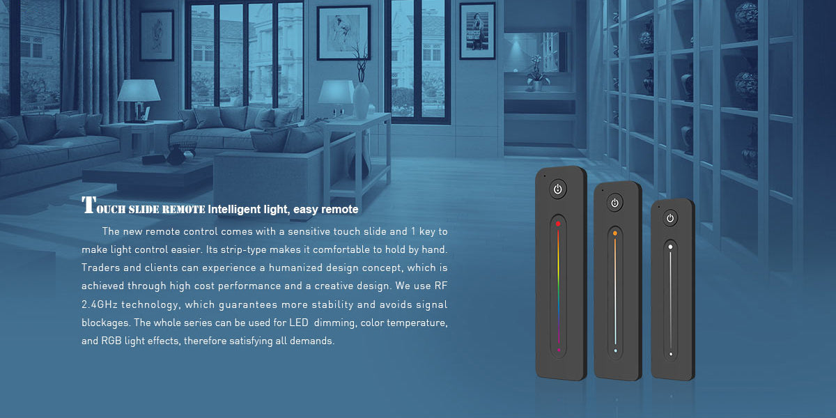  1 Zone CCT Remote Control 2.4GHz RF R12