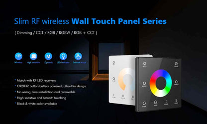  1 Zone Dimming Touch Panel Remote Control 2.4GHz RF 1*CR2032 Battery TW1