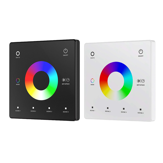  1 Zone RGB/RGBW Touch Panel Remote Control 2.4GHz RF 1*CR2032 Battery TW4