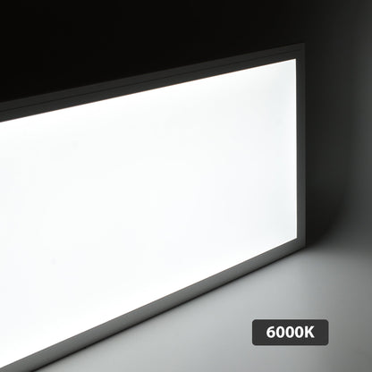  LED UGR Panel Light Surface Mounted 1200x300mm 42W 3CCT White Frame