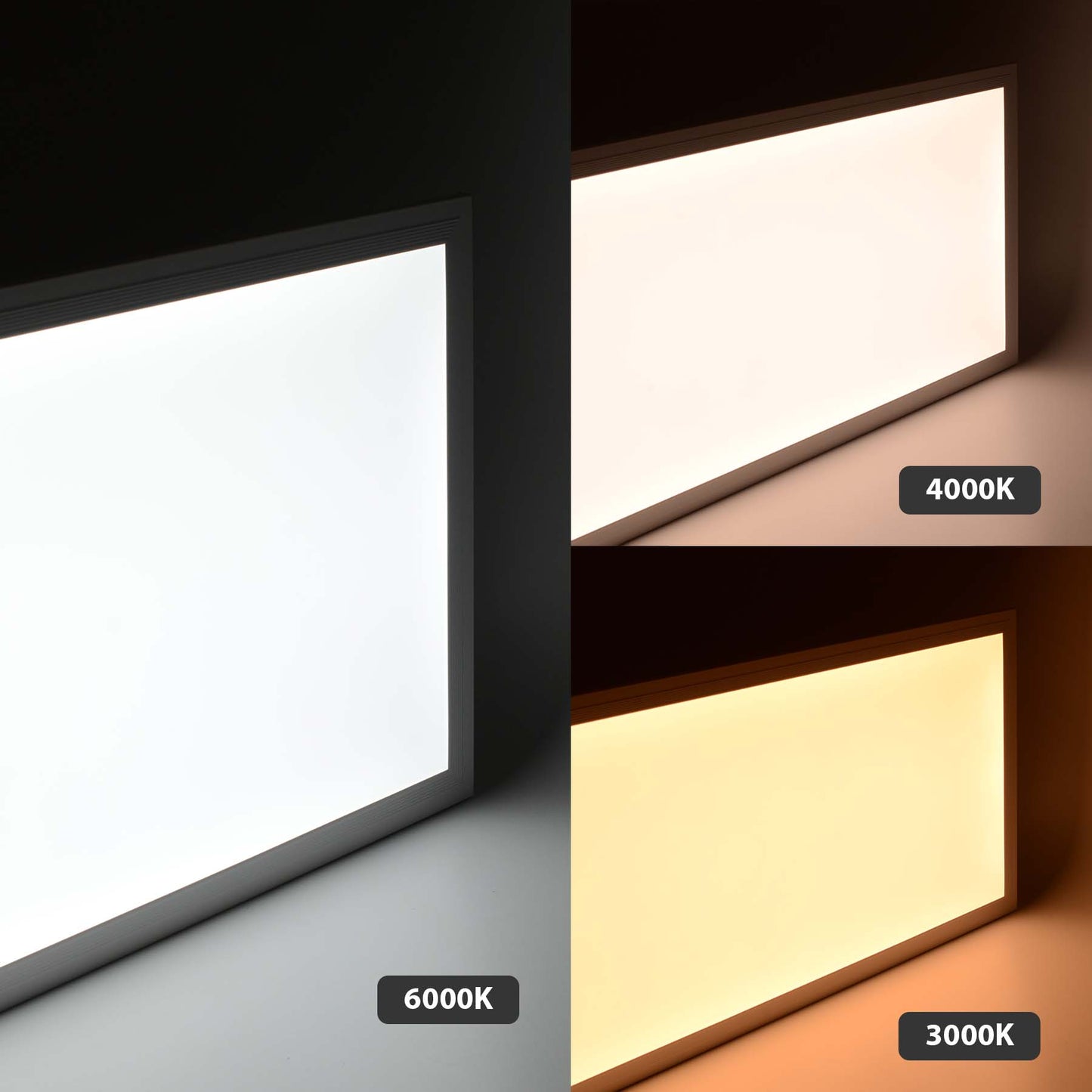  LED Backlit Panel Light 1195x295mm 42W White Frame