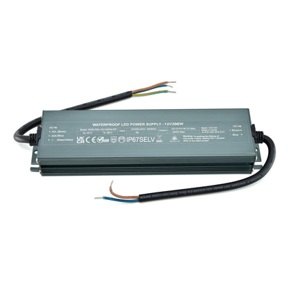  LED Slim Power Supply Transformer DC 12V-24V 60W-400W 2.5A-33A IP67