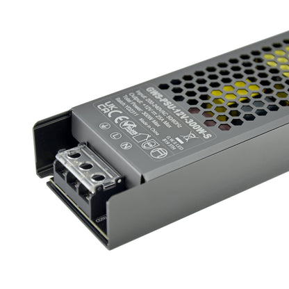  LED Slim Power Supply Transformer DC 12V 300W 25A IP20