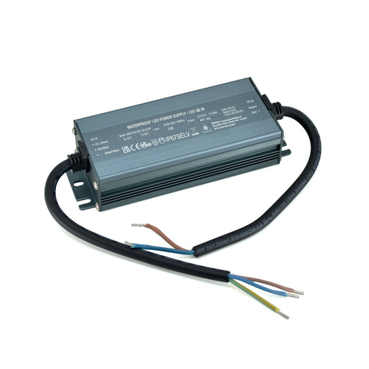  LED Slim Power Supply Transformer DC 12V-24V 60W-400W 2.5A-33A IP67