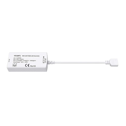  LED 5-24V DC RGB Wifi Controller Tuya APP 3CH*1.5A 2.4GHz RF VD3(WT)
