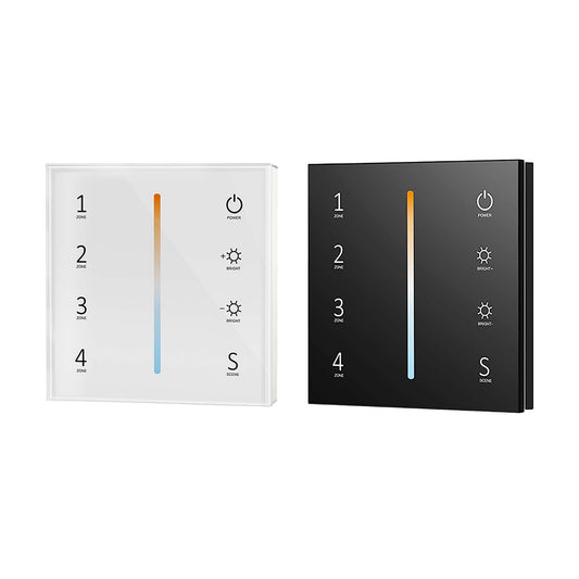  4 Zone CCT Remote Control 2.4GHz RF 100-240V AC Input T12-1