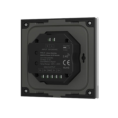  4 Zone Dimming Remote Control 2.4GHz RF 100-240V AC Input T11-1