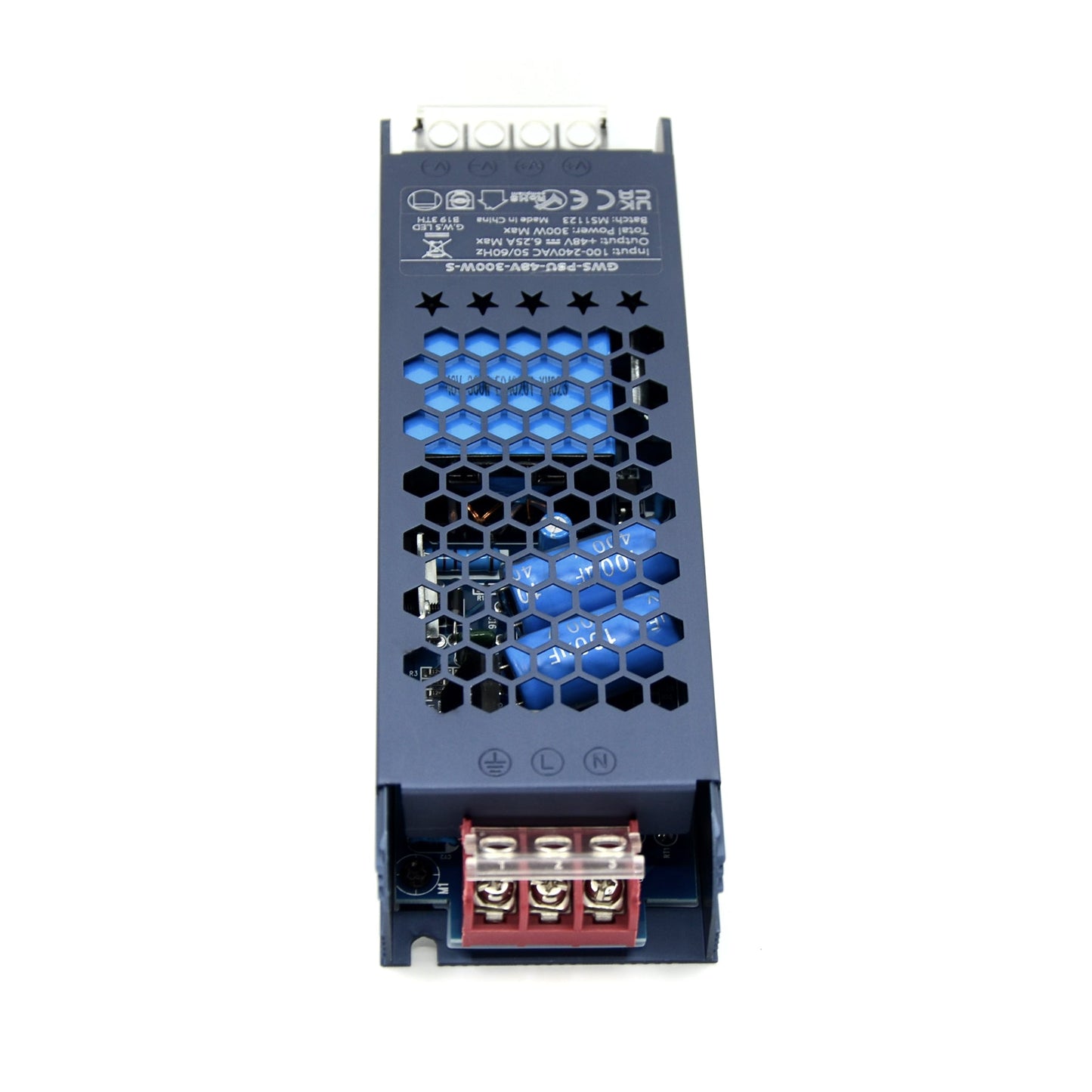  LED Slim Power Supply Transformer DC 48V 300W 6.25A IP20