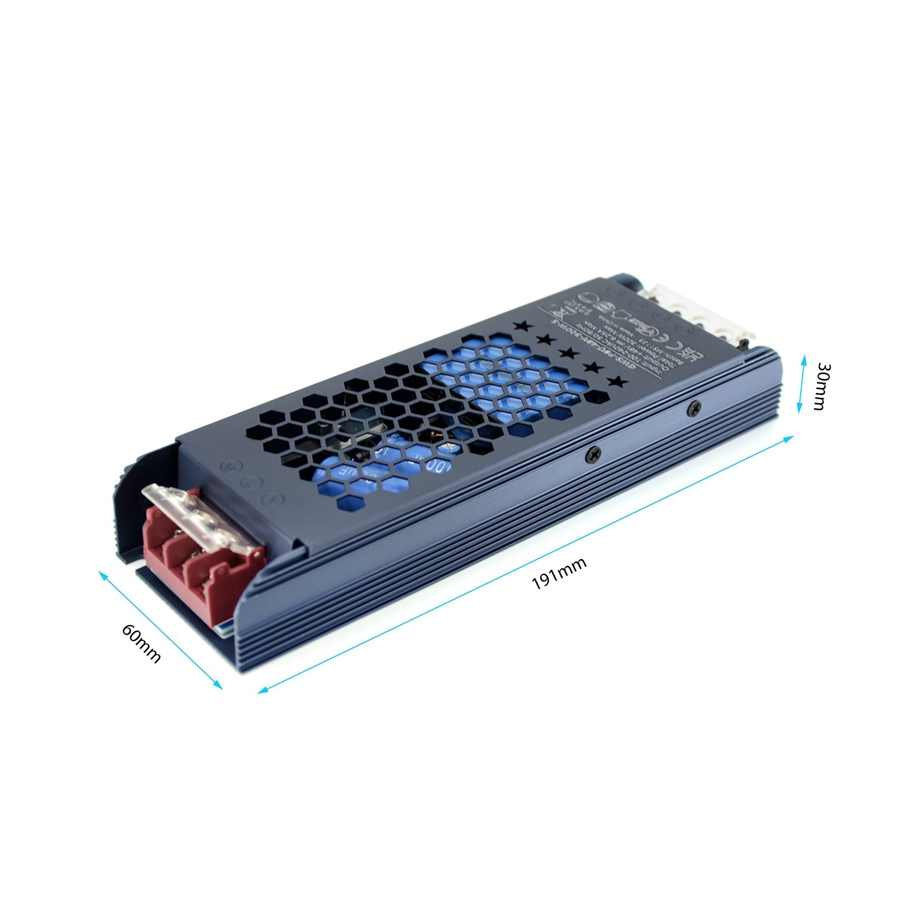  LED Slim Power Supply Transformer DC 48V 300W 6.25A IP20