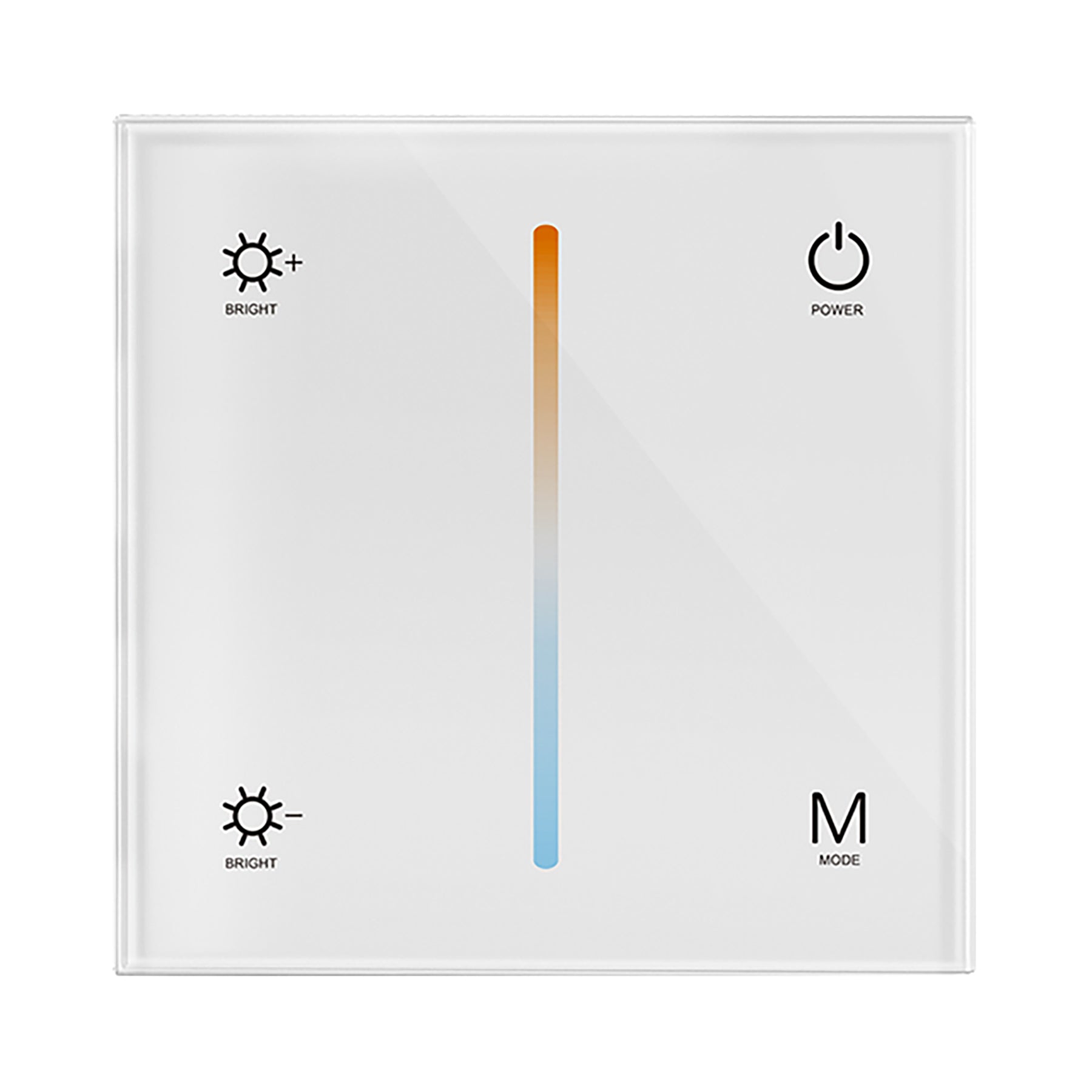  LED 12-24V DC CCT Controller Touch Panel 4CH*3A 2.4GHz RF T2-1