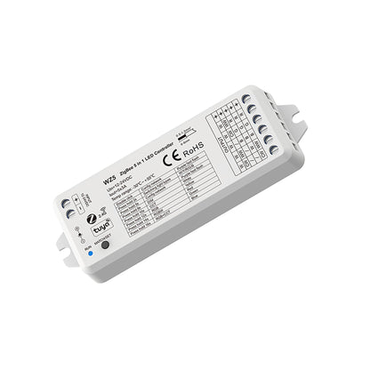  LED 12-24V DC 5 In 1 Zigbee Controller Tuya APP 5CH*3A 2.4GHz RF WZ5