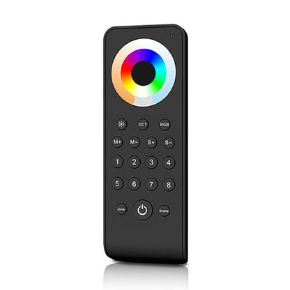  Universal 8 Zone Dimming/CCT/RGB/RGBW/RGB+CCT Remote Control 2.4GHz RF RS10