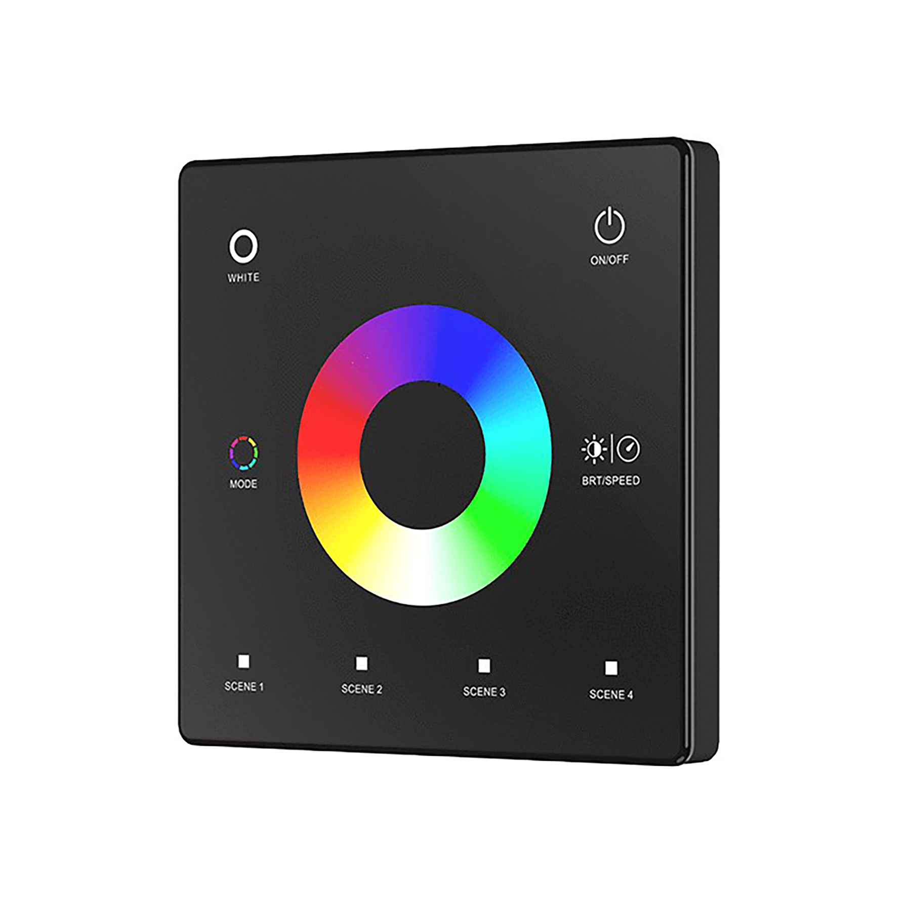  1 Zone RGB/RGBW Touch Panel Remote Control 2.4GHz RF 1*CR2032 Battery TW4