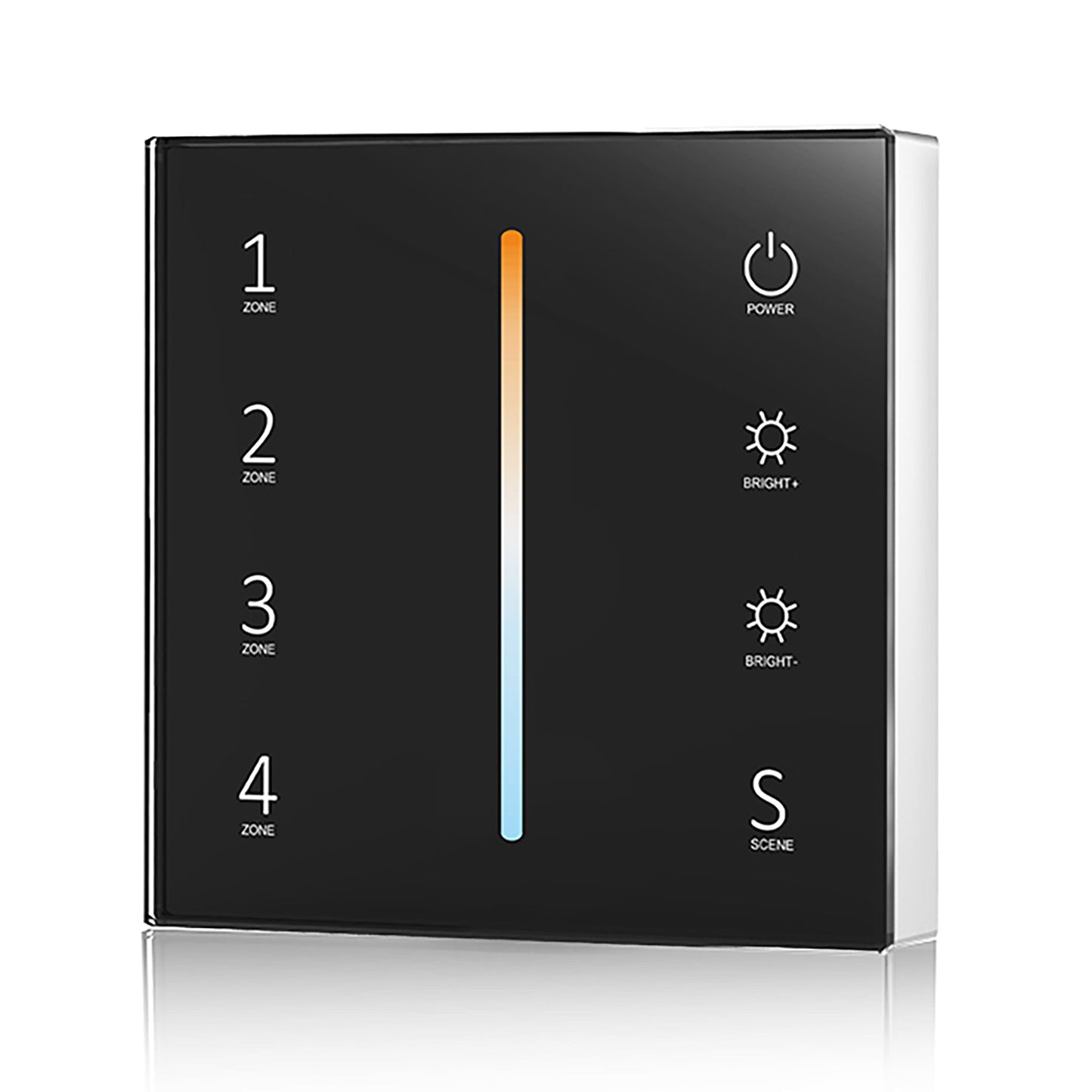 4 Zone CCT Touch Panel Remote Control 2.4GHz RF 2*AAA Battery T22