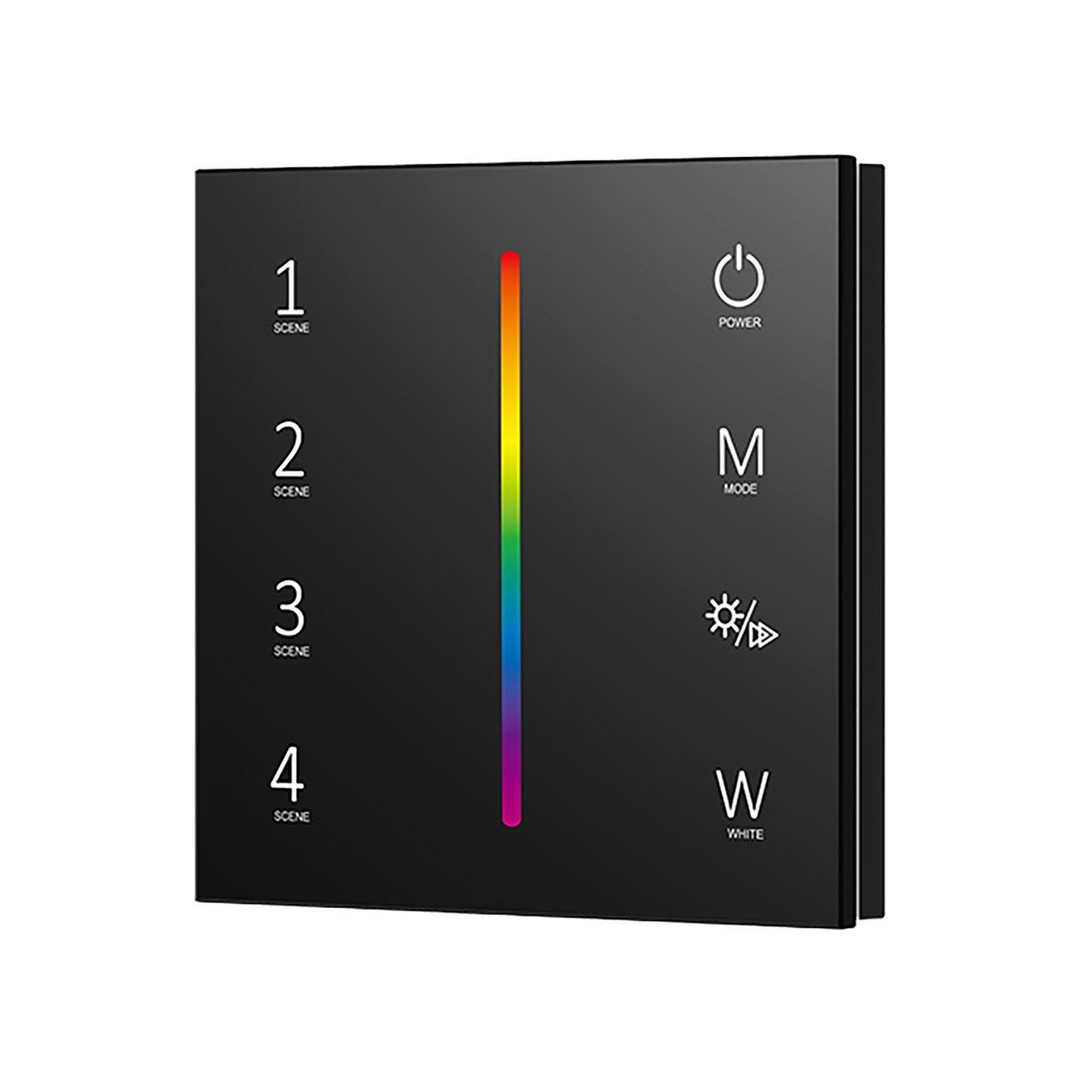  LED 12-24V DC RGBW Controller Touch Panel 4CH*3A 2.4GHz RF T4-1
