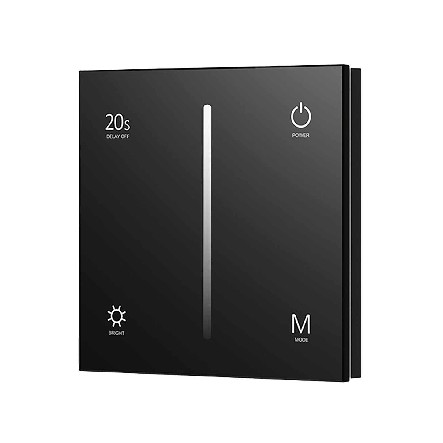  LED Triac Dimmer Switch Wall Touch Panel 2.4GHz RF AC100-240V S1-T