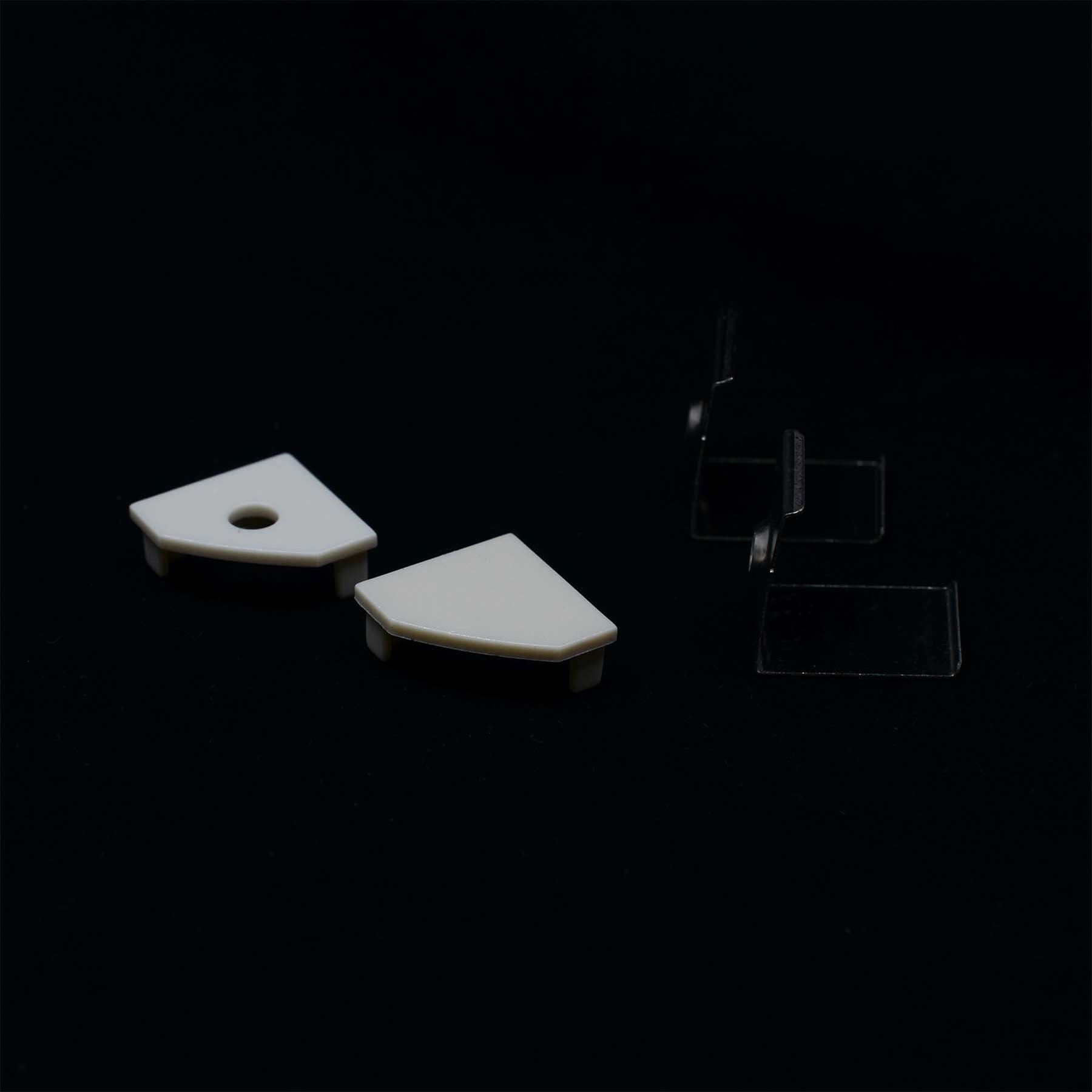  Corner LED Aluminium Profile 18.2x18.2mm (011-M1818)