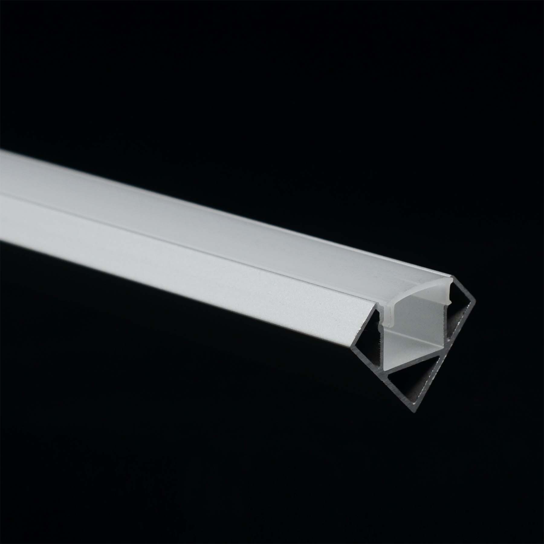  Corner LED Aluminium Profile 18.2x18.2mm (011-M1818)