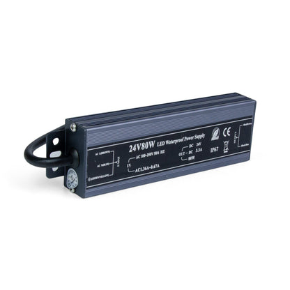  LED Power Supply Transformer DC 12V-24V 80W-300W 3.3A-25A IP67