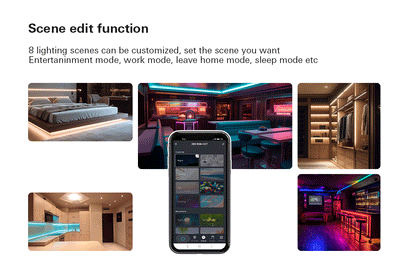  LED 100-240V AC Dimming/CCT/RGB Wifi Controller Tuya APP 2.4GHz RF S3(WT)