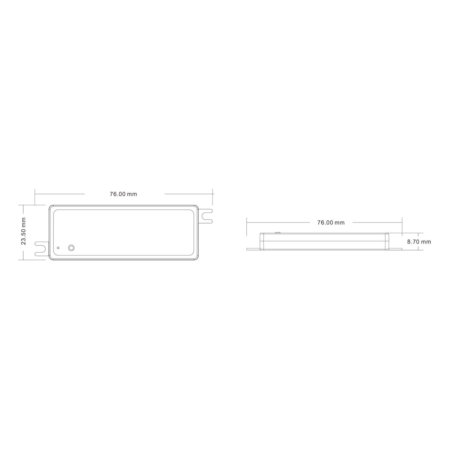  LED 12-24V DC CCT Controller 2CH*2.5A 2.4GHz RF V2-M