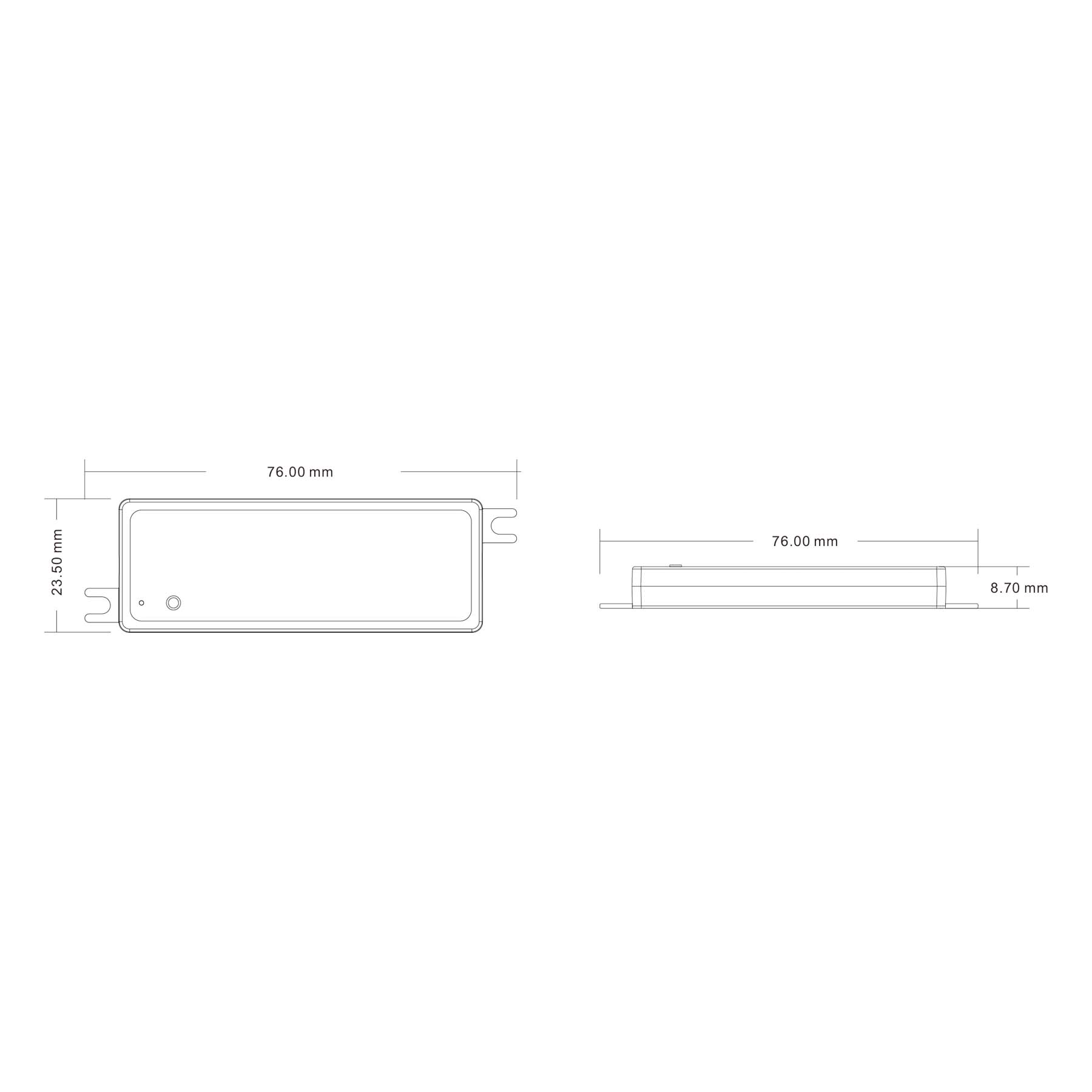  LED 12-24V DC CCT Controller 2CH*2.5A 2.4GHz RF V2-M