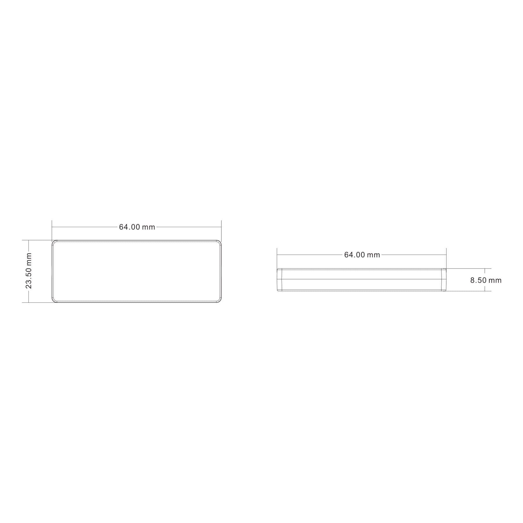  LED 12-24V DC Dimming Controller V1-M(D) + 1 Zone Remote Control RM1