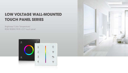  LED 12-24V DC RGB Controller Touch Panel 3CH*4A 2.4GHz RF T3-1