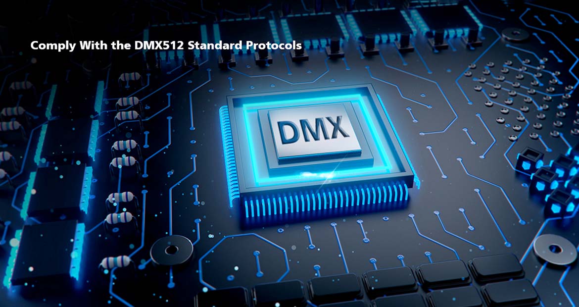  LED 12-48V DC DMX Decoder 4CH*8A D4-E