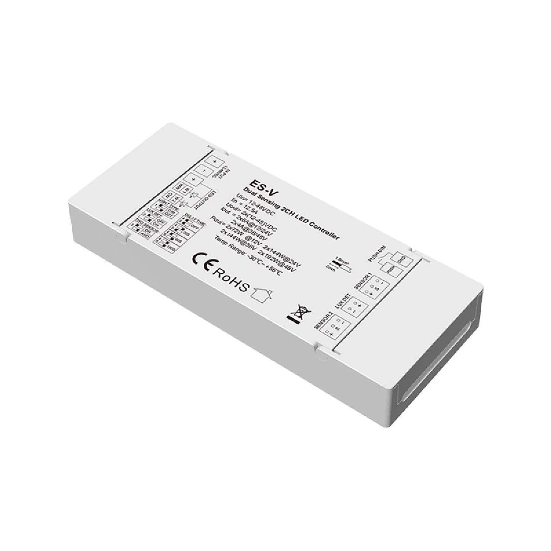  LED 12-48V DC Dual Sensing Dimming/CCT Controller ES-V