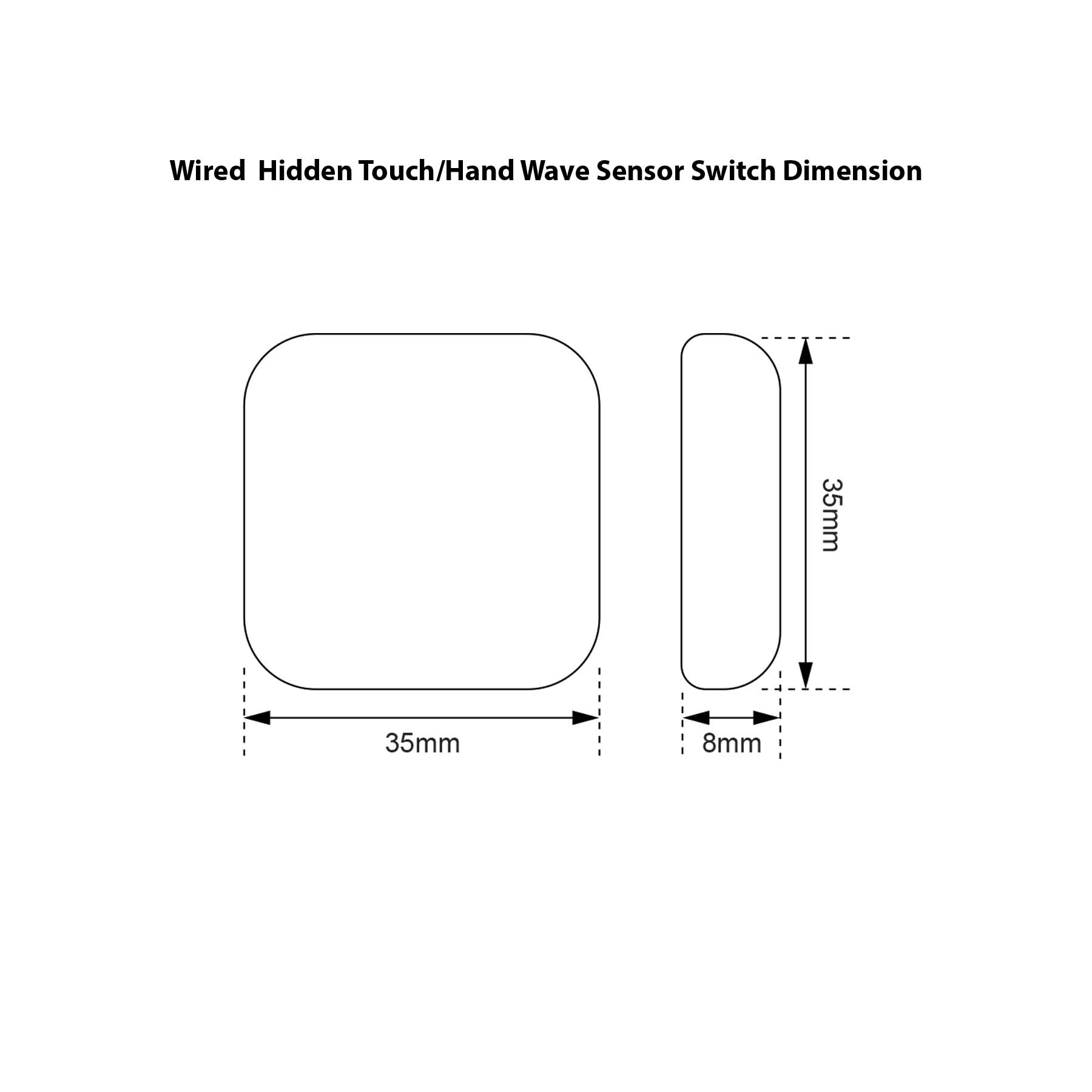  LED Cabinet Central Control Sensor Switch