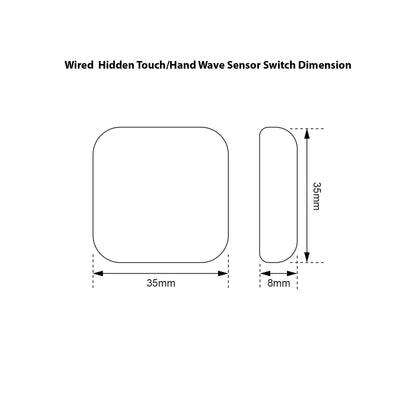  LED Cabinet Central Control Sensor Switch