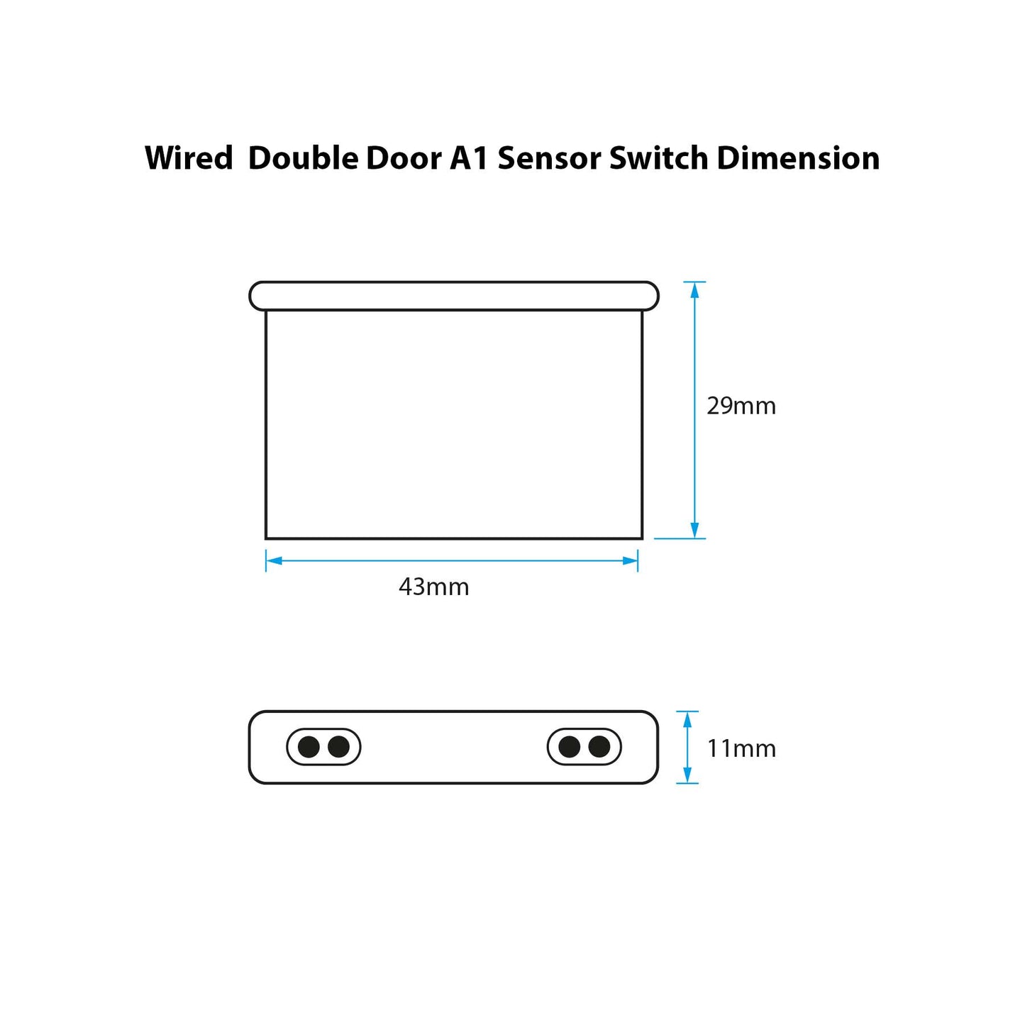  LED Cabinet Central Control Sensor Switch