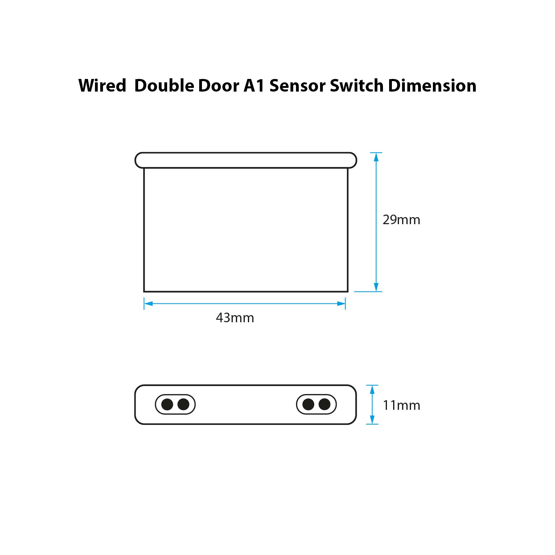  LED Cabinet Central Control Sensor Switch