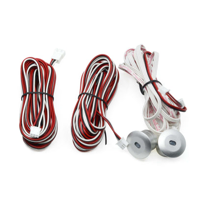  LED 24 Steps Stair Light Controller With Dual PIR Sensor For Running Water & RGB SPI Strips ES24