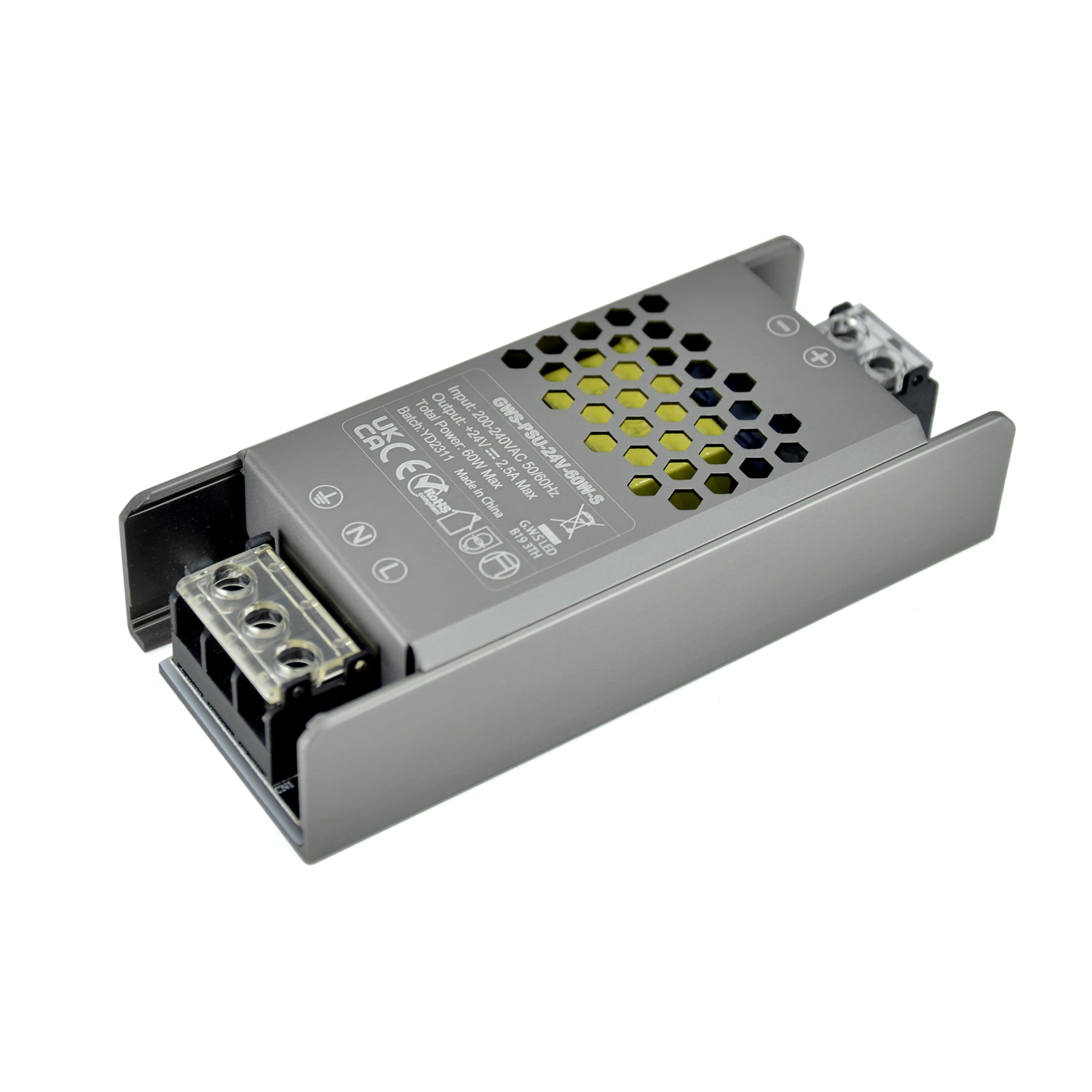  LED Slim Power Supply Transformer DC 12V-48V 60W-400W 2.1A-33A IP20