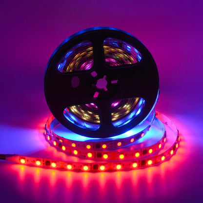  WS2811 SPI 5050 RGB LED Strip Light 12V – 5M Digital Addressable, 20px/M, IP20