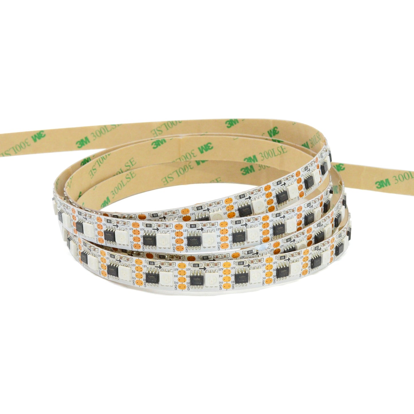  WS2815 SPI 5050 RGB LED Strip Light 12V – 5M Digital Addressable, 60px/M, IP20