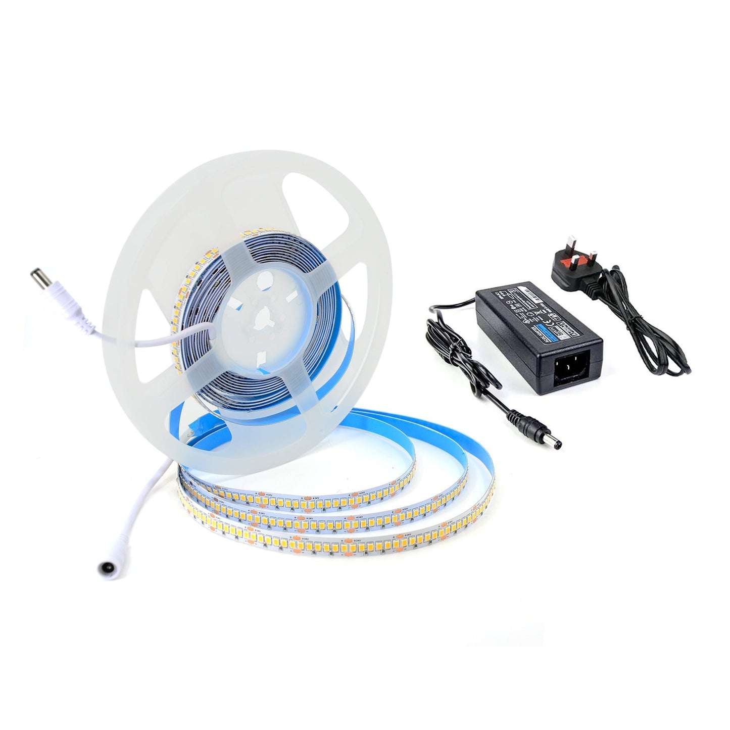  LED 2835 Strip Light, 5M Reel, IP20, 24V, 240 LEDs/M