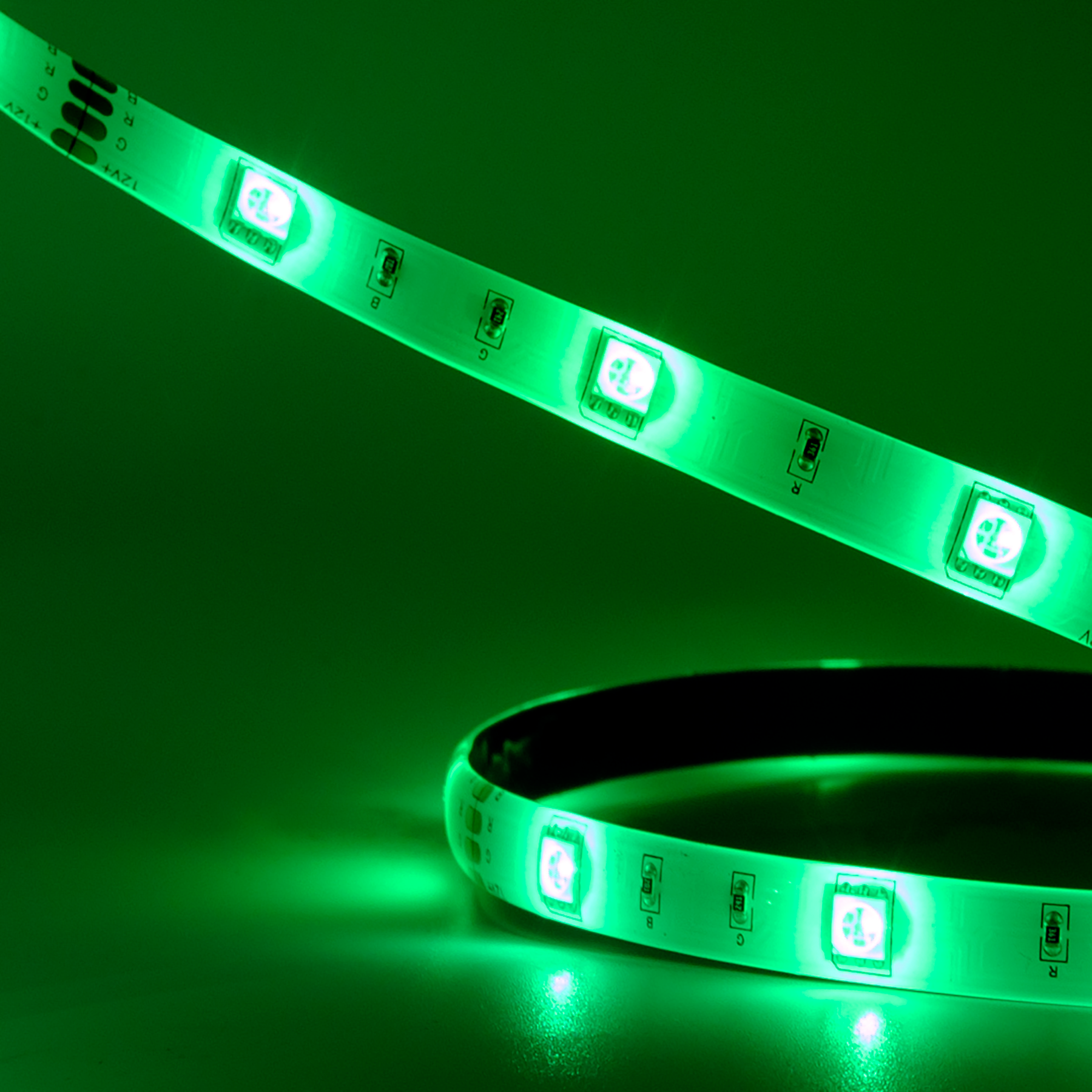  LED 5050 Strip Light, 5M Reel, IP44, 12V, 60 LEDs/M, RGB