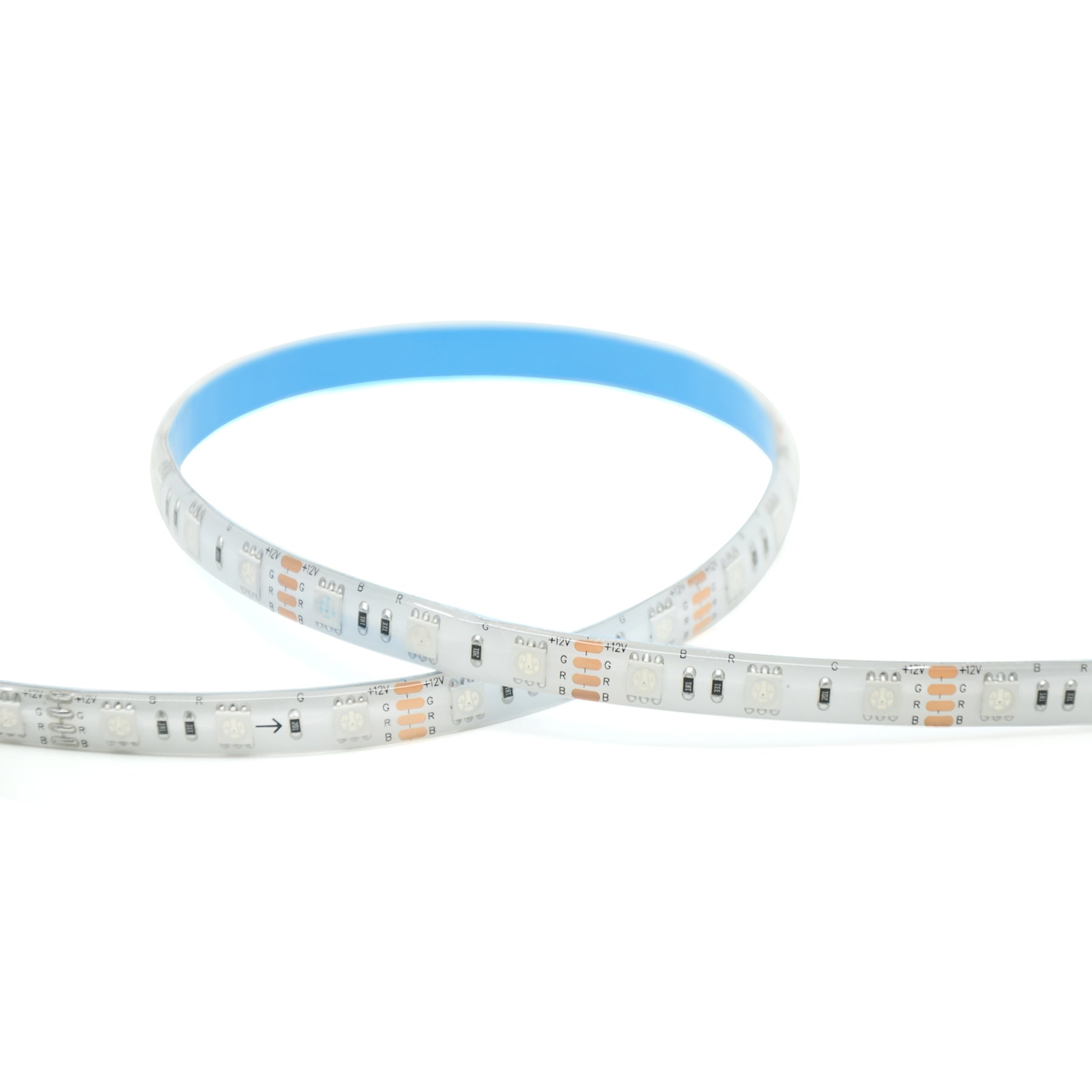  LED 5050 Strip Light, 5M Reel, IP44, 12V, 60 LEDs/M, RGB