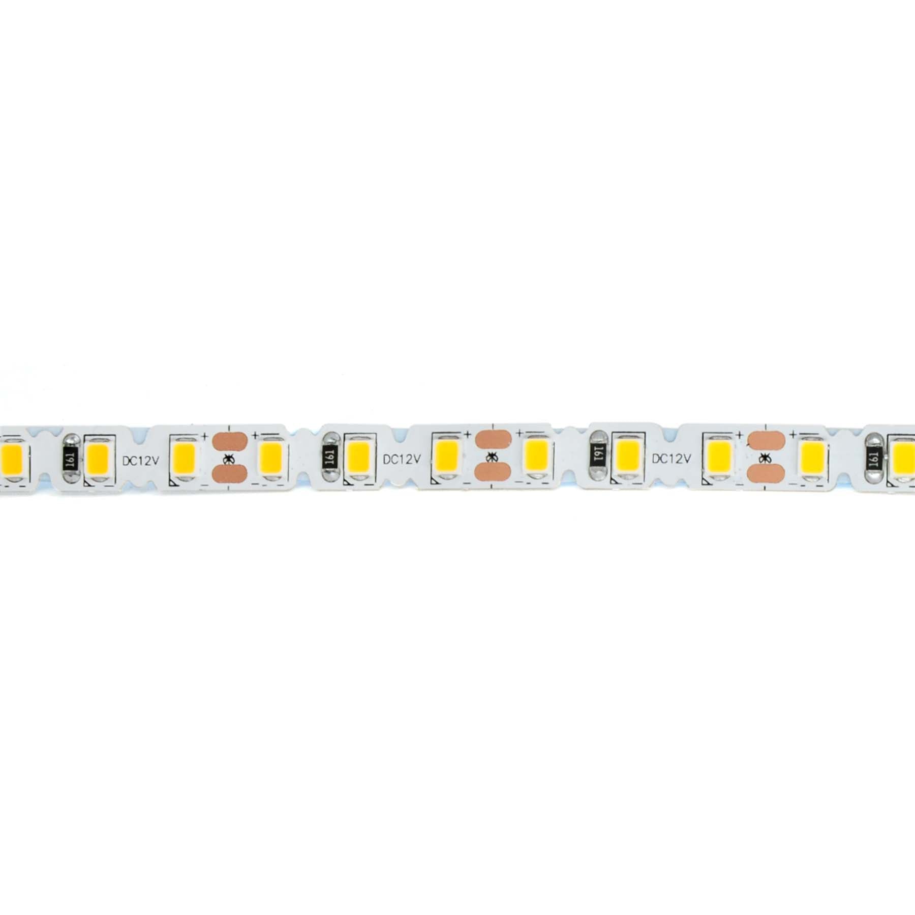  LED 2835 Strip Light, Zig Zag S-Shape, 5M Reel, IP20, 12V, 120 LEDs/M
