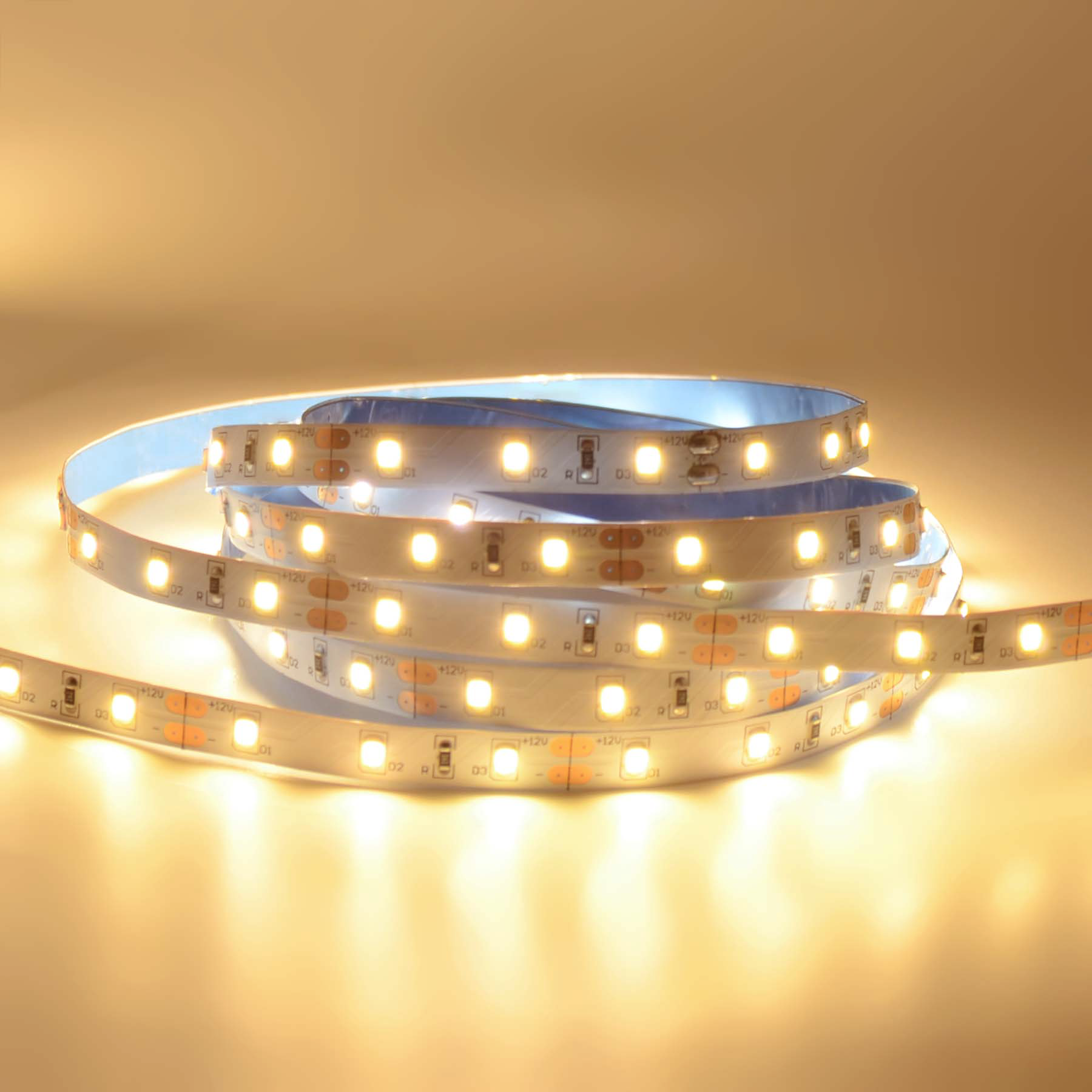  LED 2835 Strip Light, 5M Reel, IP20, 12V, 60 LEDs/M